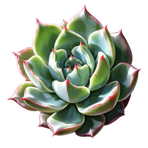 Lipstick echeveria